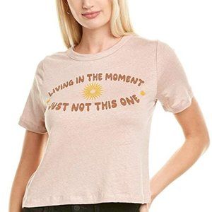 Chaser Living in the Moment Vintage Tee Glowing